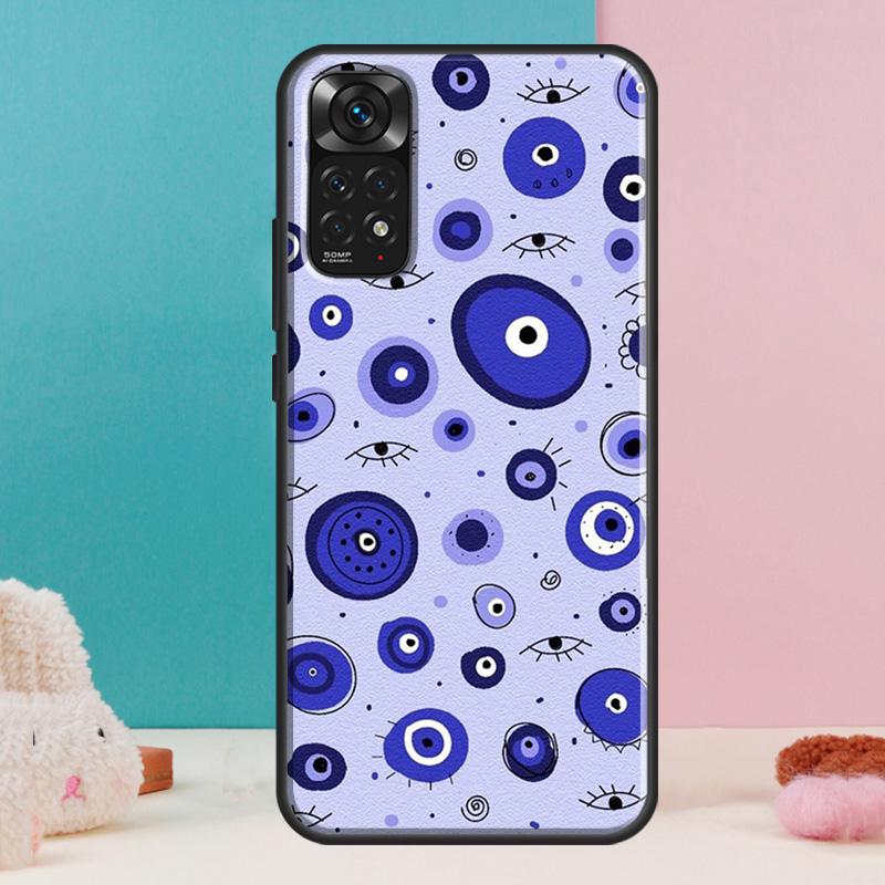 Evil Eye Case For Xiaomi Redmi Note 14 13 Pro 12 11 9 10 9S 10S 11S 12S Redmi 14C 13C 10C 12C Cover