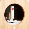 Seiko Clock Seiko Clock Wall Clock Table Clock Analog Cuckoo Clock Counting PYXIS Pixis Wooden Frame Natural Color Wood NA609A SEIKO