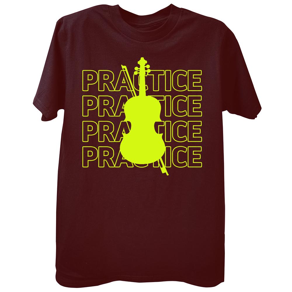 Ling Ling Violin Practice 40 Hours A Day T Shirts Streetwear Short Sleeve Birthday Gifts Summer Music Tshirt Mens Clothing