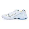 Mizuno Wave Claw 3 Wide White Orange Unisex Sneakers 71GA244333
