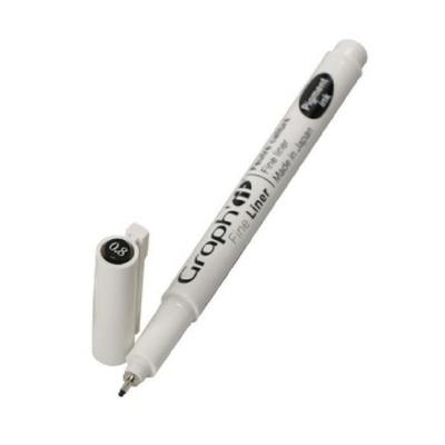 Fine Liner Felt-tip Pen - Graph'It - 0.8 Mm - Black - Sold Individually - For Adults and Children from 6 Years Old