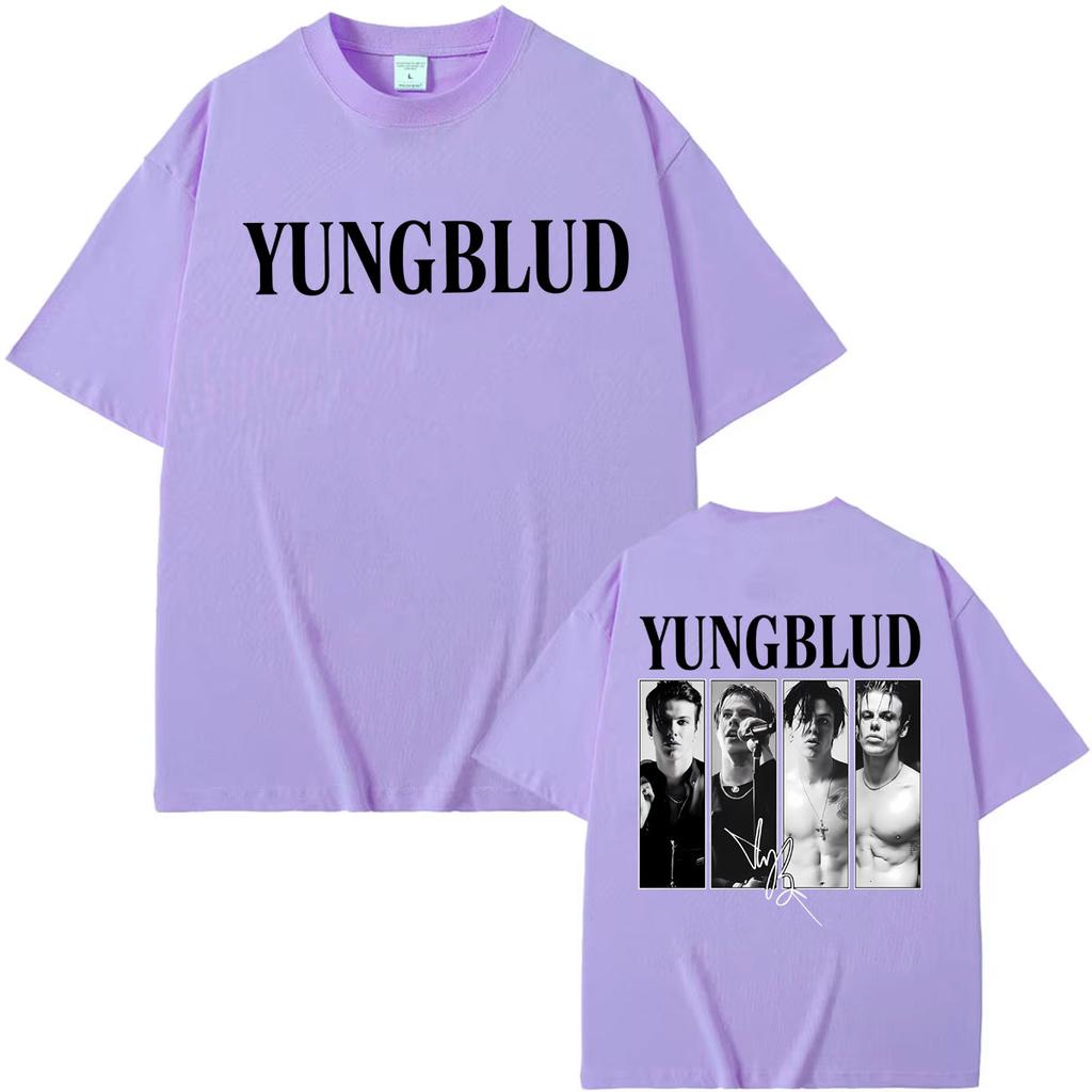 Youngblud Idols The World Tour 2026 Tshirt Unisex Women Fashion Summer Cotton T Shirt Harajuku Hip Hop Vintage T Shirts Streetwear