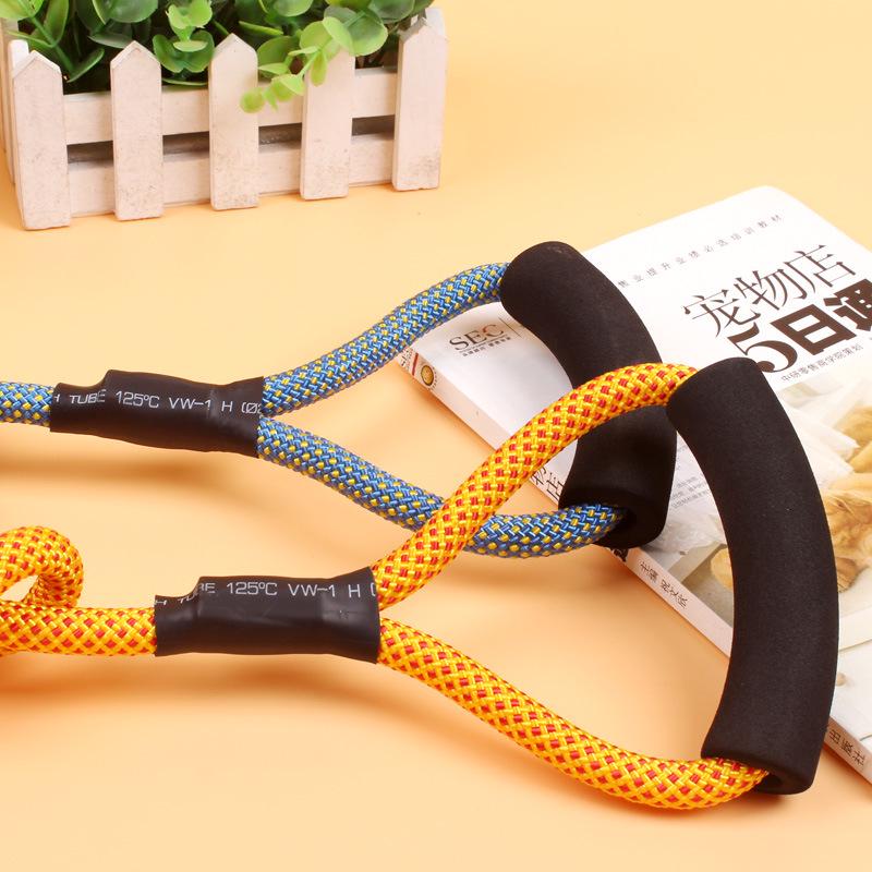 Dog Leash Pet Leash Pet Supplies, Bite-resistant Mountaineering Rope Copper Hook Dog Leash Large Dog