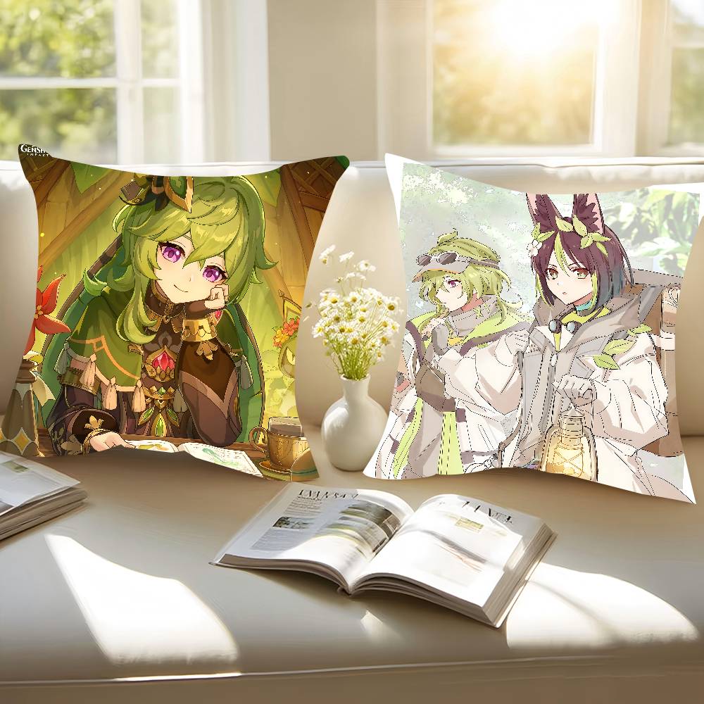 C-Collei G-Genshin Impact Kissenbezug Sofakissenbezug Heimzimmerdekoration Kindergeschenk