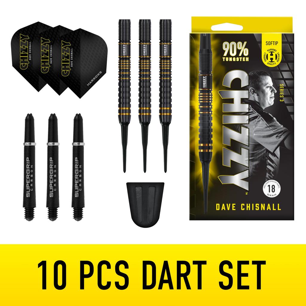 Harroz Chizzi 3 18g/20g 90% Tungsten Rods (Dave Chisnell) (20g Weight)