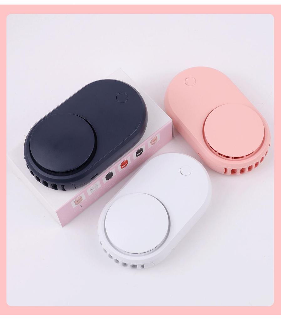 Mini USB Rechargeable Bladeless Fan for Eyelash Extensions