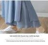 Chiffon High-Waisted Black Wide-Leg Cropped Pants for Women - Korean Style, Loose Fit, Slimming.