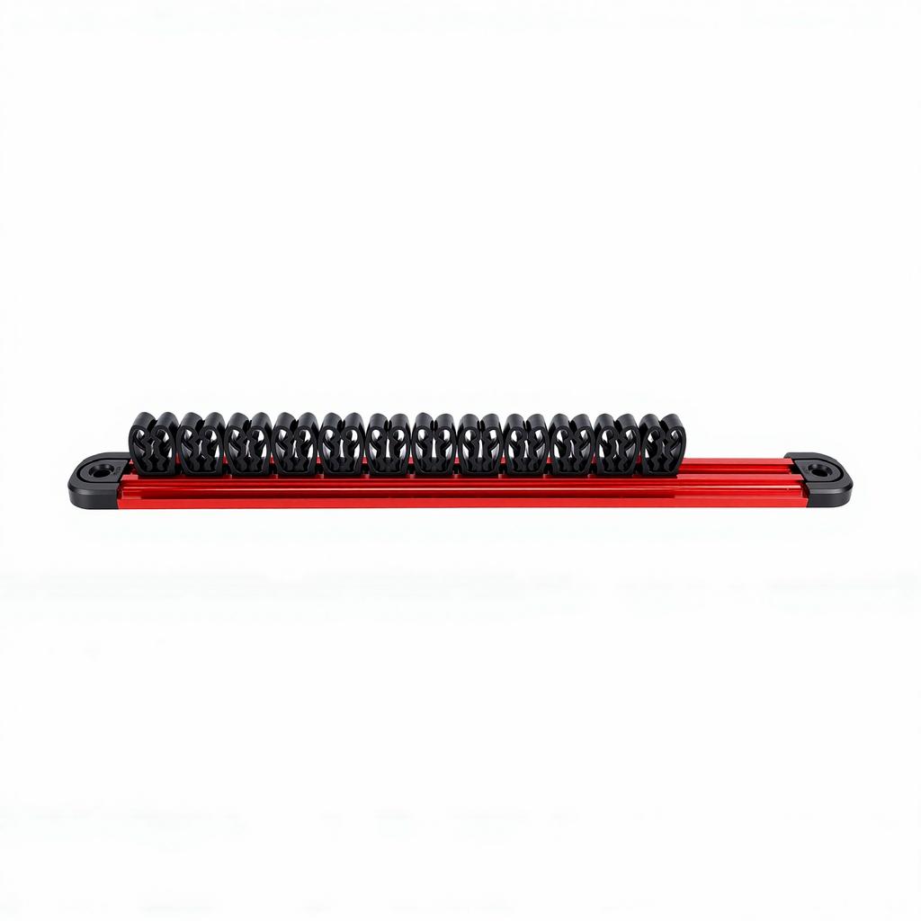 Magnetic Screwdriver Organizer Aluminum Alloy Multifunctional Magnetic Tool Organizer for Workshop Garage