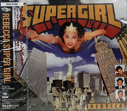 

CD REBECCA - SUPER GIRL 15DH5296PROMO Japan ObiJapanese Pop/Rock Used