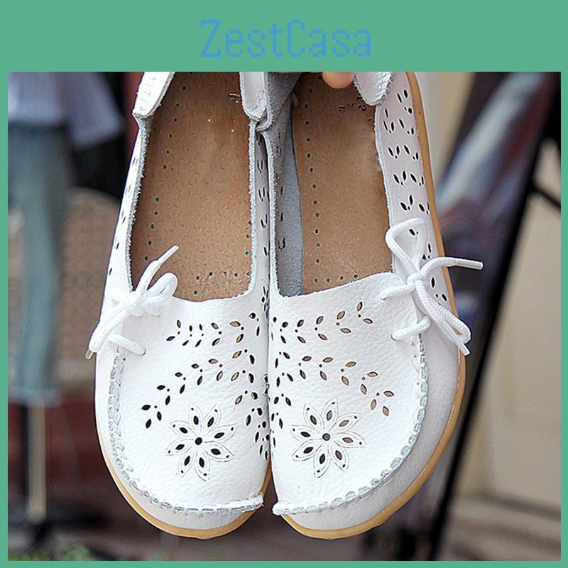 Women Fashion Flat Women Shoes Casual Shoes Breathable Womens Loafers Shallow Comfort Mom Shoes Ladies
