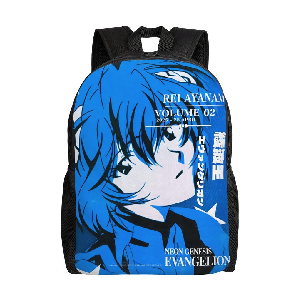 Zaino Neon Genesis Evangelion EVA borsa ita Asuka zaino Kawaii Lavoro Ufficio Grande Capacità Rucksack