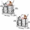 Durable Kitchen Cutlery Organiser 304Stainless Steel Tableware Storage Organizer  Kitchen