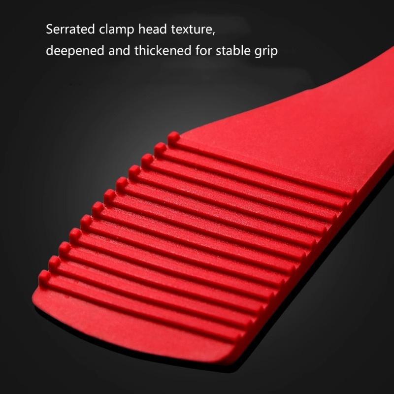 Durable Kitchen Tongs Heat Resistant Nonstick Design Food Clip Silicone Barbecue Clamp Multipurpose For Easy Cleaning