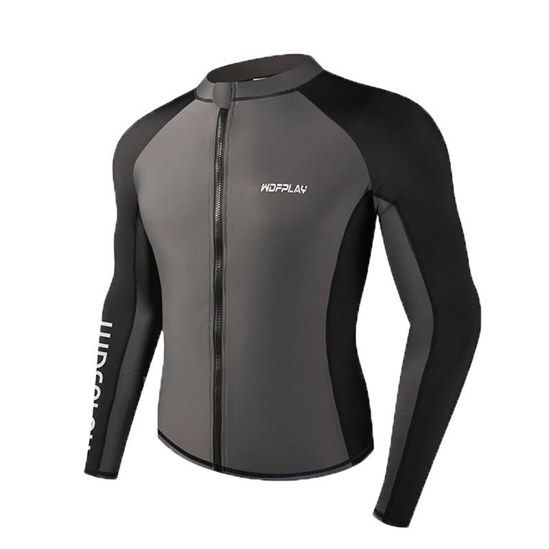 Mens Full Coverage UV Protection Rash Guard Set Long Sleeve Surfing Wetsuit With Pants Snorkeling Swimming
