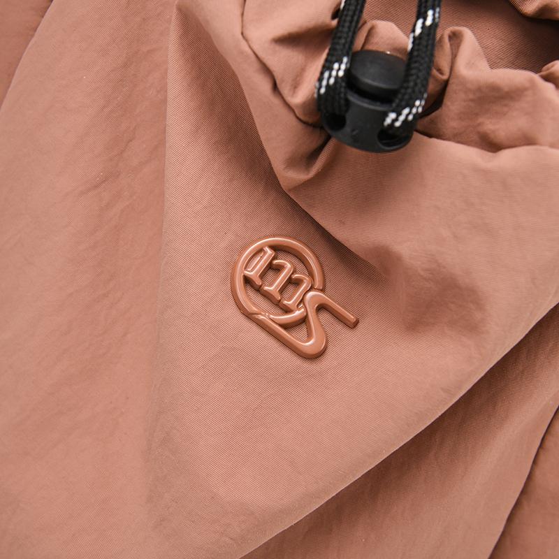 Women's Nylon Sling Backpack Drawstring Crossbody Chest Bag Lightweight Shoulder Daypack for Travel