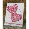 Flower Petal Heart Cutting Dies Metal Stencil DIY Scrapbooking Album Paper Card Embossing Craft Die Cut Frame