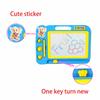 Mini Magnetic Drawing Board Erasable Colorful Writing Pad with One Pen Painting Graffiti Art Educational Preschool Tool Kids Toy