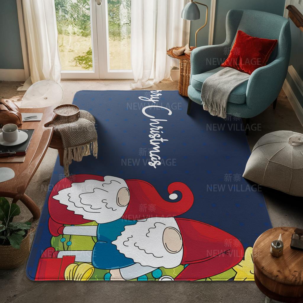 Koberec ke vchodu do domu Rohožka ke dveřím do domu Obývací pokoj Vana Koupelna Protiskluzové koberce s absorpcí vody vana Veselé Vánoce zima