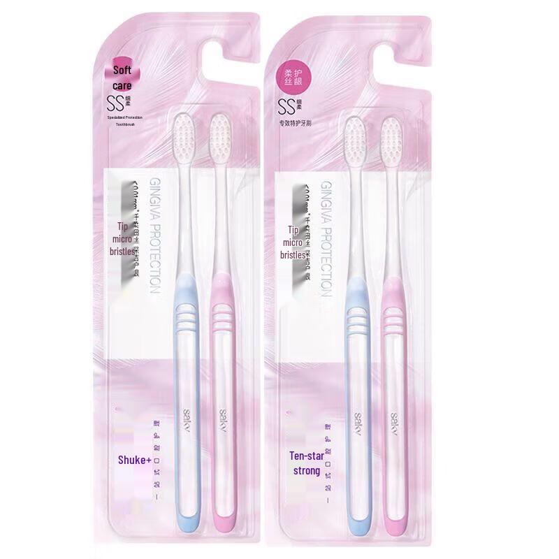 Shuke Special Care Small Head Toothbrush (4-pack)