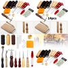 Leather Crafting Package Hand Stitching Tools Bag Leather Supplies