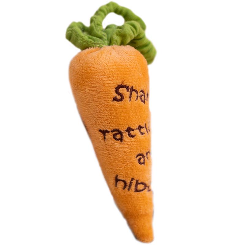 Creative and Comfortable Radish Plush Pillow Toy 16cm, 0.015kg