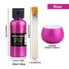 12-Color Water-Based Metallic Paint 55ml Rustproof Fade-Resistant Pigment for DIY Crafts Metal Surfaces
