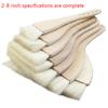 Goat Hair Paint Brushes Smooth Sanding For Wall Watercolor Acrylic Oil Painting