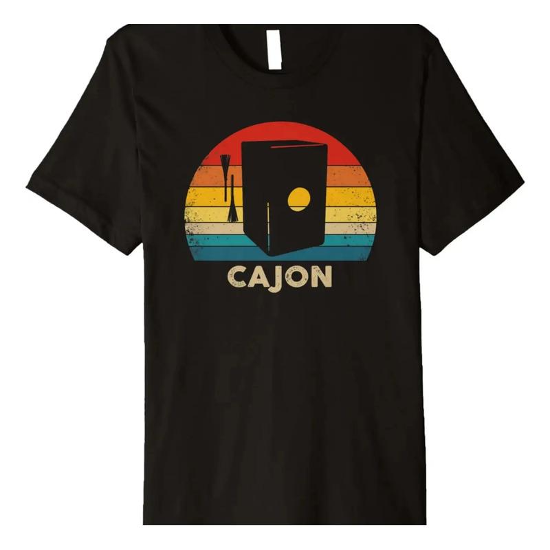 Camiseta Vintage Peruana Cajon Retro Sunset Premium S разноцветный