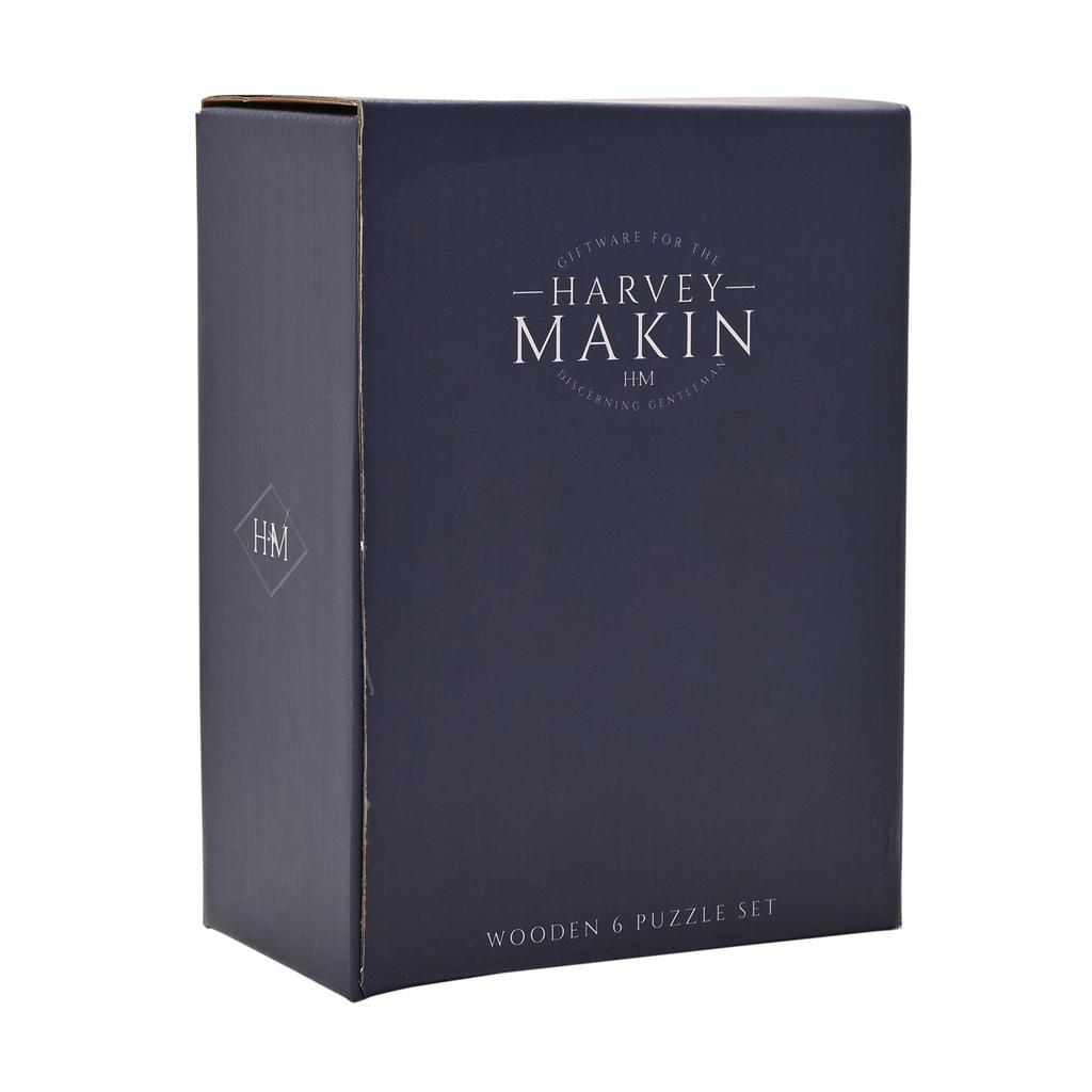 Harvey Makin Wooden 6 Puzzle Set