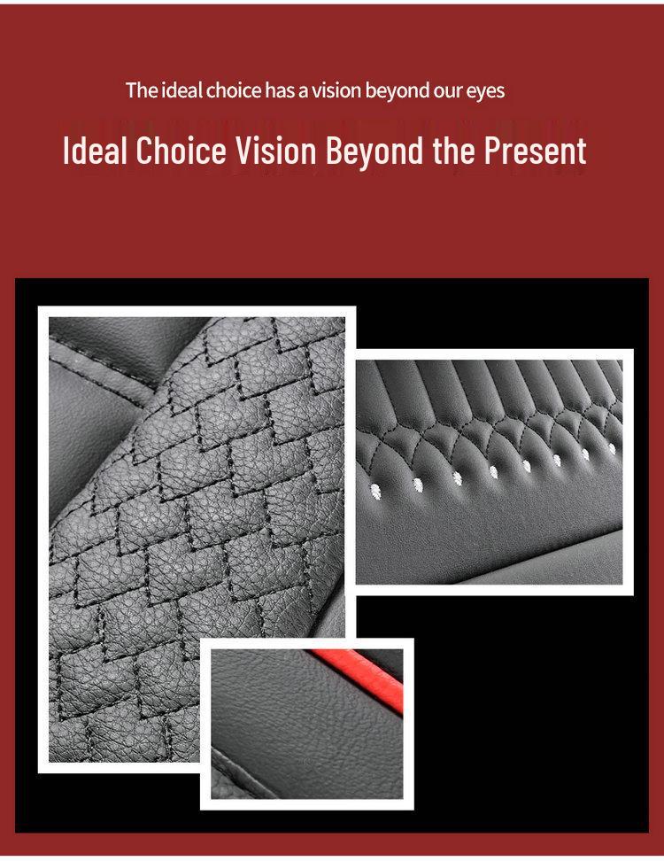 Universal Full Leather 5-Seat Car Seat Cover with Full Surround, Suitable for All Seasons
