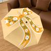 1PC Floral Bow Umbrella-8-Rib Reinforced Portable Folding Travel Suitable for All Seasons Outdoor Daily Use-J332
