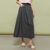 Women's Elegant A-Line Midi Skirt