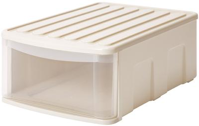 Sanko Spülbecken zur Aufbewahrung von Kleidung, Kunststoff, B 38 x T 55 x H 22 cm, Soft Beige