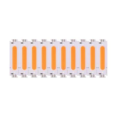 10 Piezas DC 12V 2W Chip COB Fuente de Luz Adecuado para Lámpara LED DIY Accesorios de Iluminación Luces de Coche (rojo)
