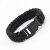 23cm/9in Seven Core Paracord Survival Bracelet for Outdoor Emergency Escape Camping Tool with Plaited Rope Design