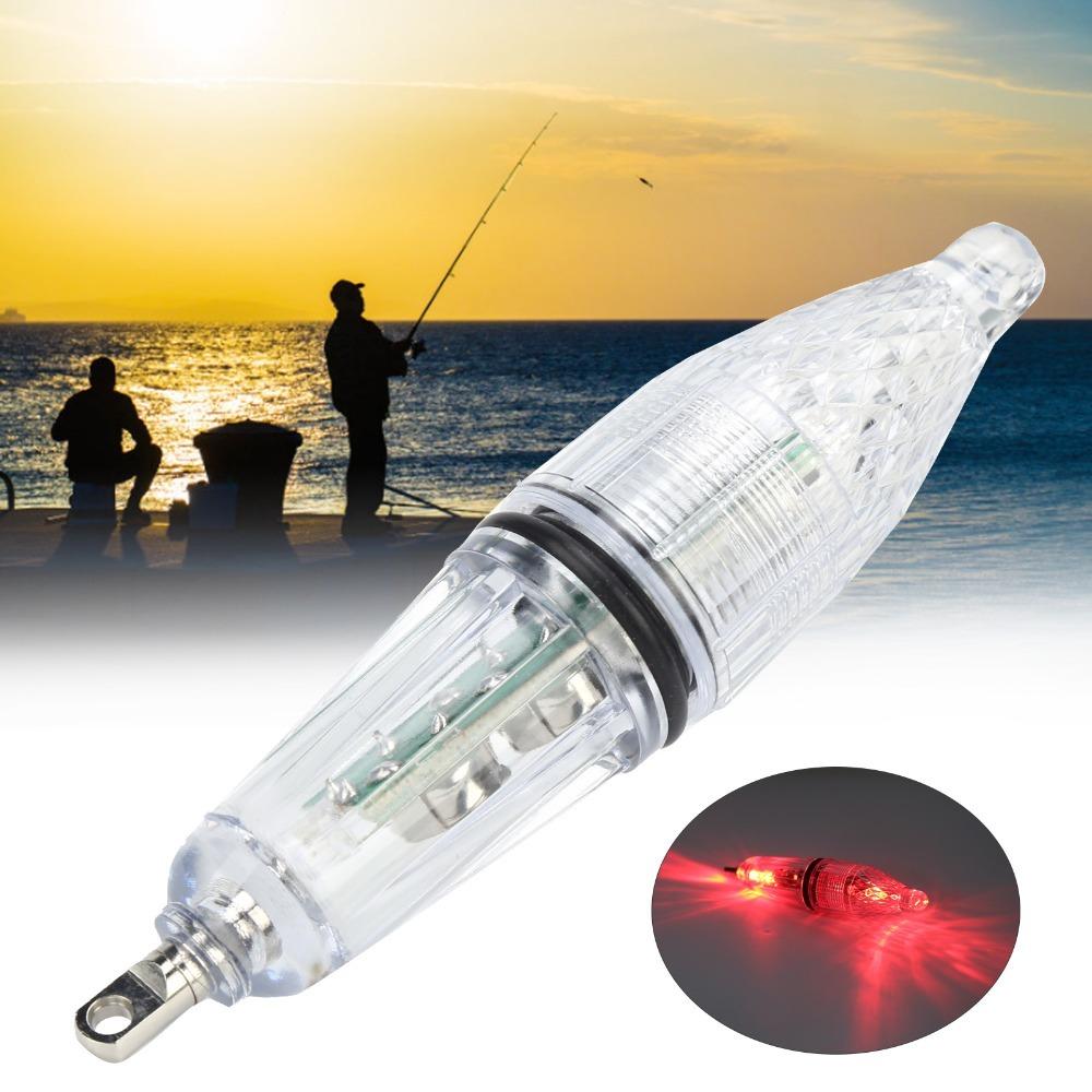 LED Squid Lure Lamp Flash Fishing Light Durable Fishing Squid Lamp  Underwater Fishing
