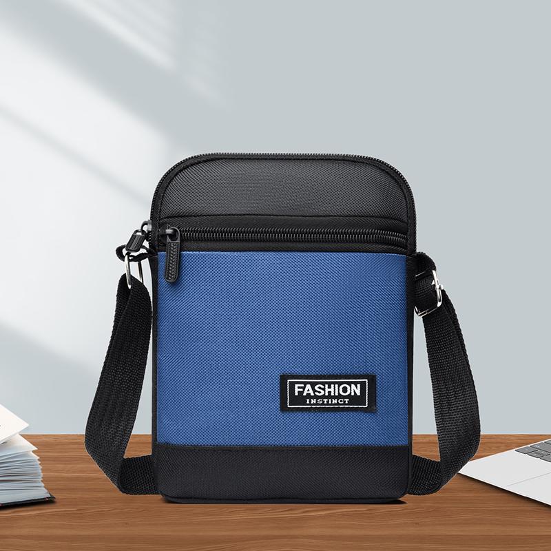 Women's Crossbody Backpack: Large Capacity Nylon-Canvas Shoulder Bag for Middle-Aged and Elderly.