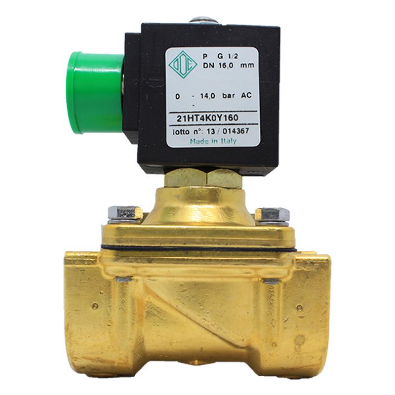 4-Minute 24V Italian 21HT4K0Y160 12V Direct-Acting Two-Way Normally Closed Solenoid Valve