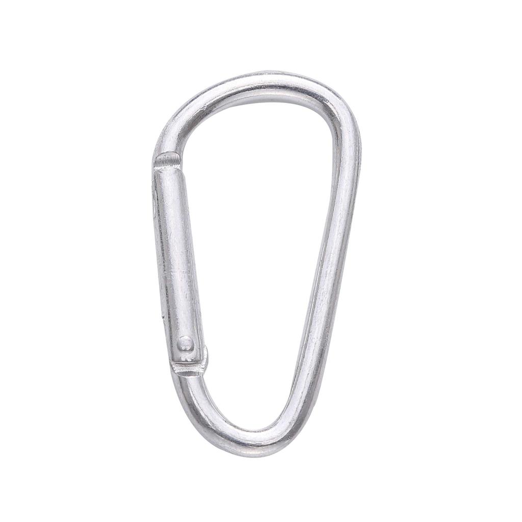 1pc Mountaineering Buckle Love Star Buckle D-Shaped Buckle Color Backpack Buckle Aluminum Keychain DIY Accessories