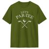 Unisex LetS Par Tee TShirts  100 Cotton Clothes Summer Y2K Basic ShortSleeved T Shirt ONeck Harajuku Loose Tee Shirt