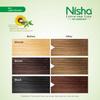 Nisha Creme Hair Color Light Blonde 8.0 for Women Men, Permanent Hair Dye, Ultra Soft Shine, 100% Grey Coverage,60gm+60ml+18ml Kit