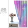 Rainbow Curtain Colorful Tie Dye Pastel Curtains Room Decor for Children Girls Room Living Room Bedroom Blackout Rod Pocket Printed Window Drapes 2