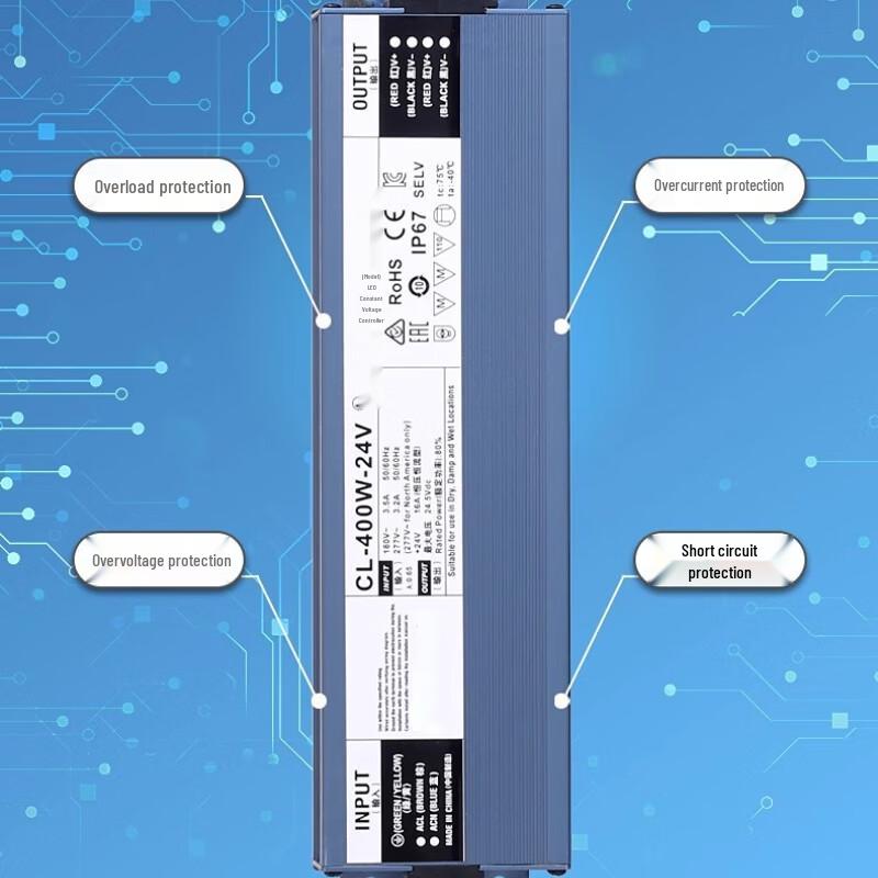 24V 200W Venkovní Ultra-tenký Vodotěsný Spínaný Napájecí Zdroj