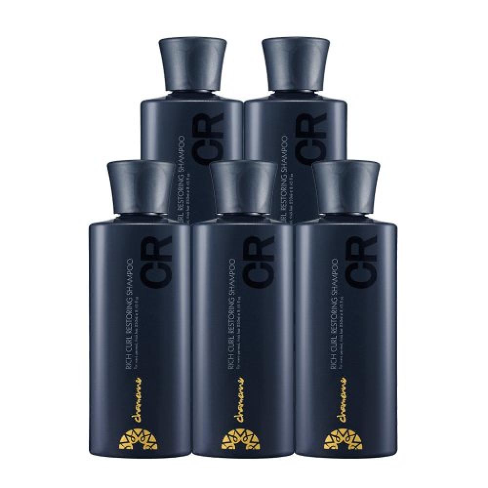 Mucota Chamenne Cr Шампунь 250 мл x 5 Освежающий для кожи головы FREE
