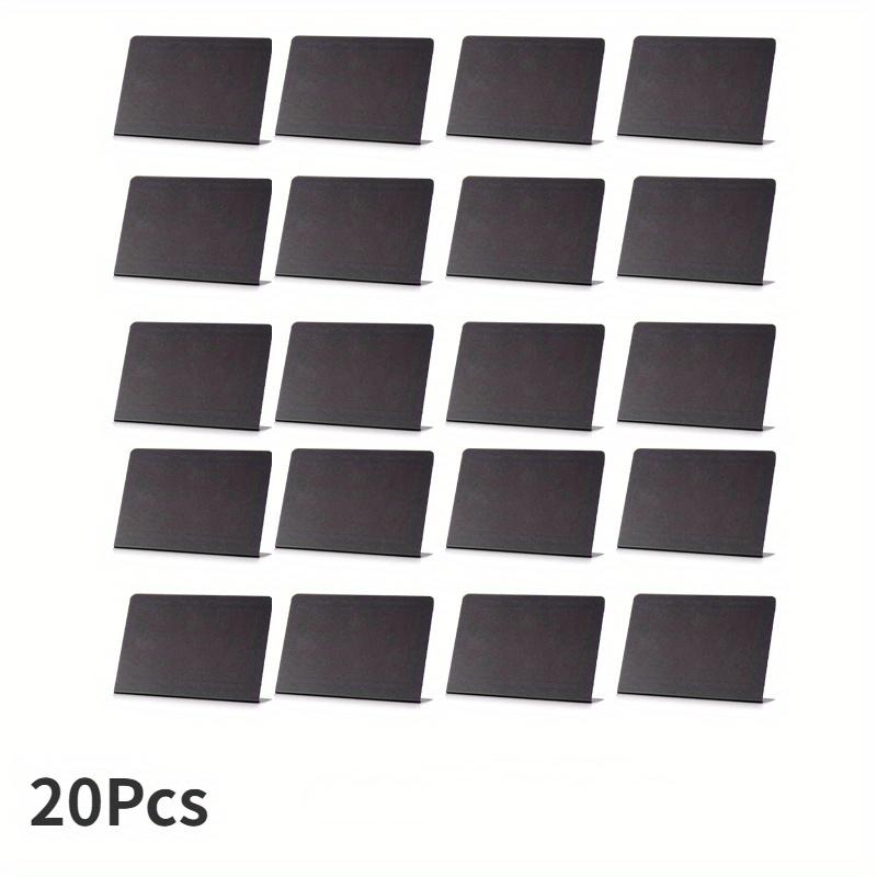 

20Pcs Message Price Boards Wedding Signage Mini Chalkboards Food Kitchen Notes Memo Signs Blackboard Dark Green
