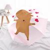1pc Loveable Hamster with Flower Umbrella with Plastic Handle,Suitable for All Seasons Home Travel Outdoor Umbrellaptys31052