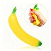 Weiche Bananen-Stressentlastung, langsam aufsteigende Jumbo-Quetschfrucht, lustige Stressbewältigung, reduziert Druck 18*2,5CM