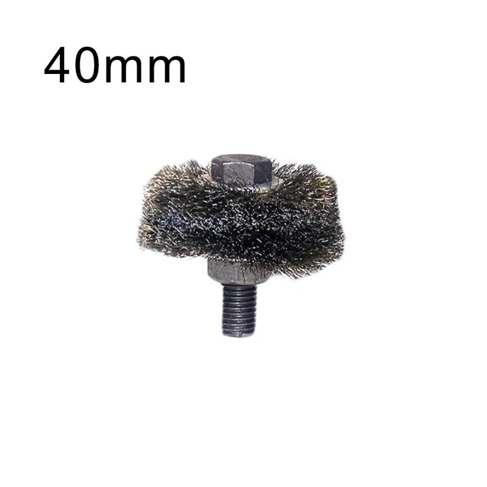 Soot Grime Remover Steel Wire Brush 35 40 45 50 60mm Sizes Boiler Tube Brush  Boiler Maintenance