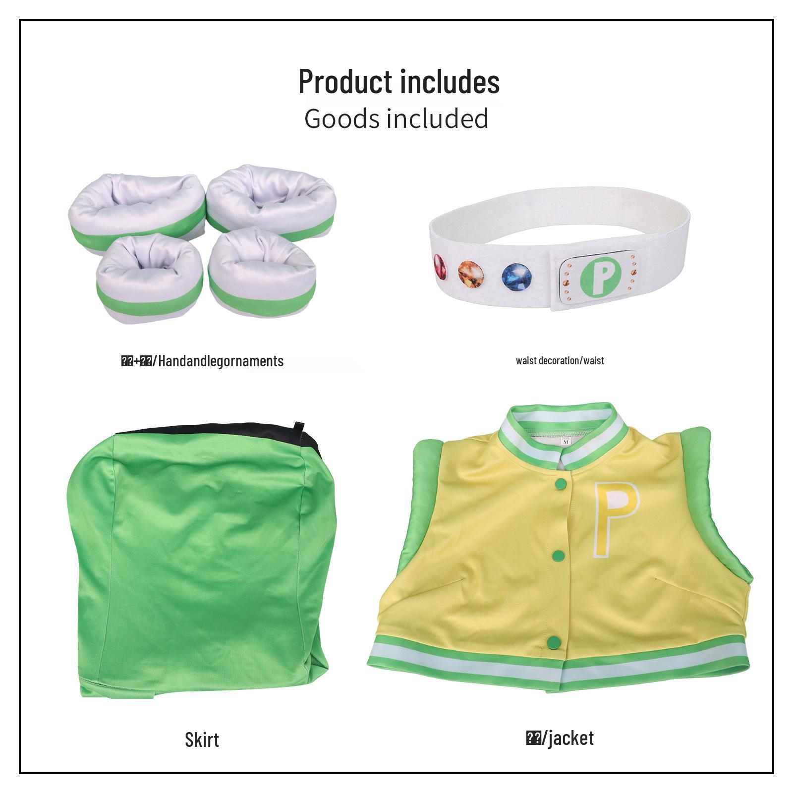 

Косплей Могучих девчонок: Костюмы аниме Супер Крошка, Лютик и Кружащиеся Пузырьки Extra Large