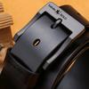 Genuine Leather Belt for Men's High Quality Alloy Pin Buckle Jeans Cowskin Casual Belts Business Cowboy Waistband Designer